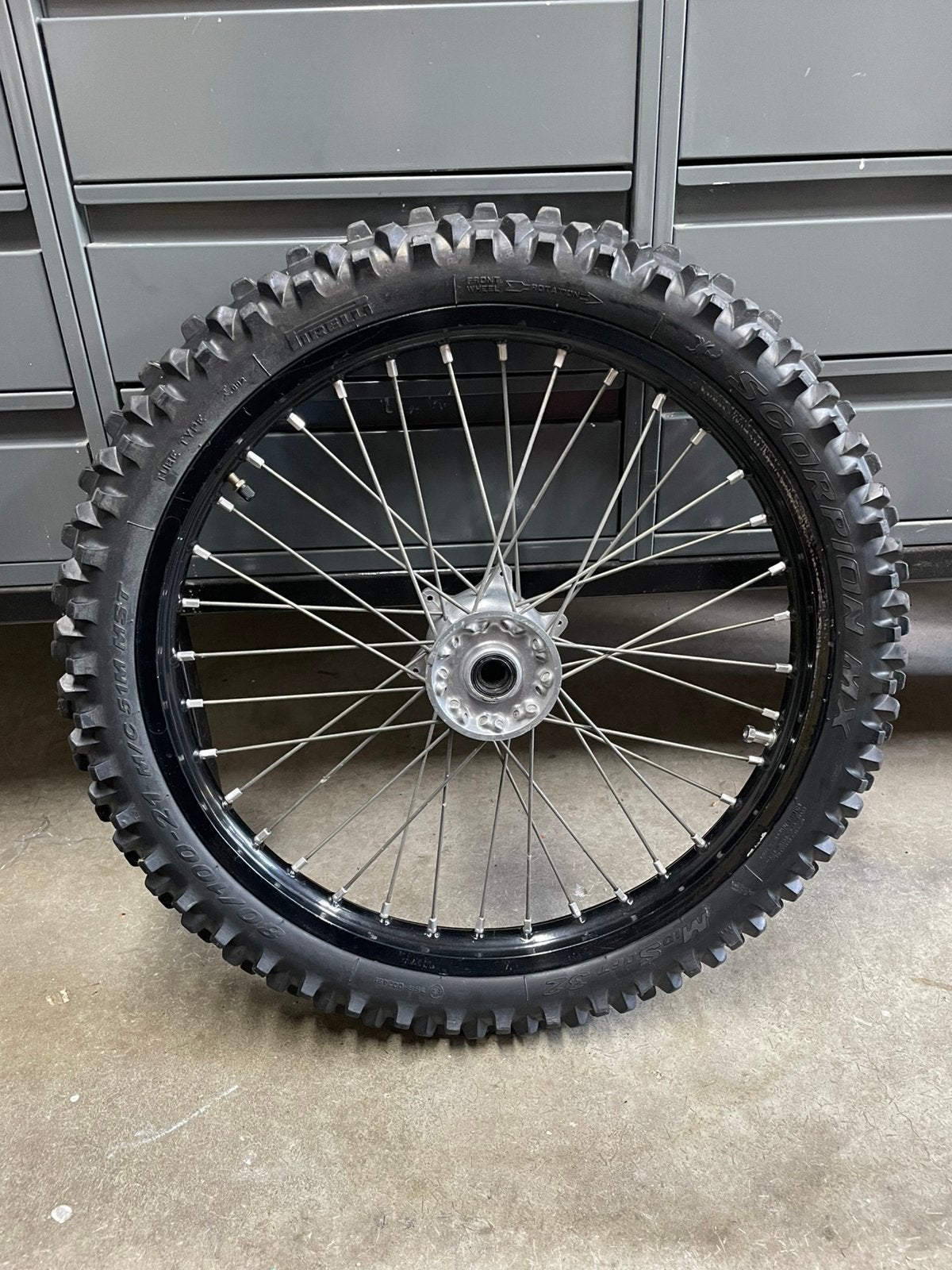 Voorwiel RM125 RM250, Ophalen of Verzenden, Gebruikt