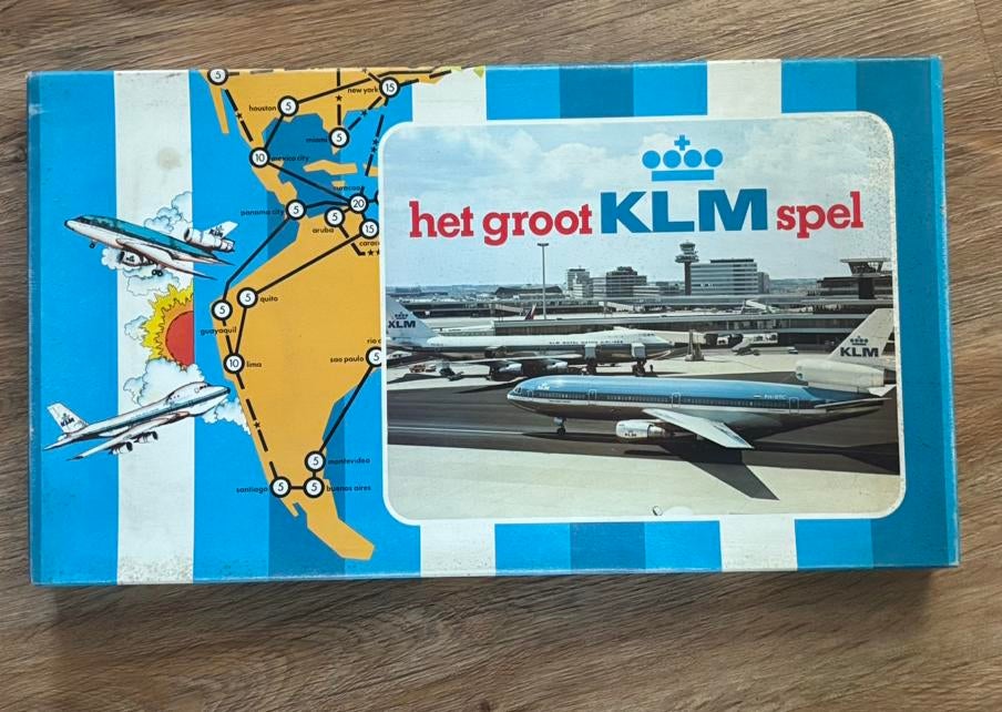 Het groot KLM spel, Vijf spelers of meer, Ophalen, Zo goed als nieuw
