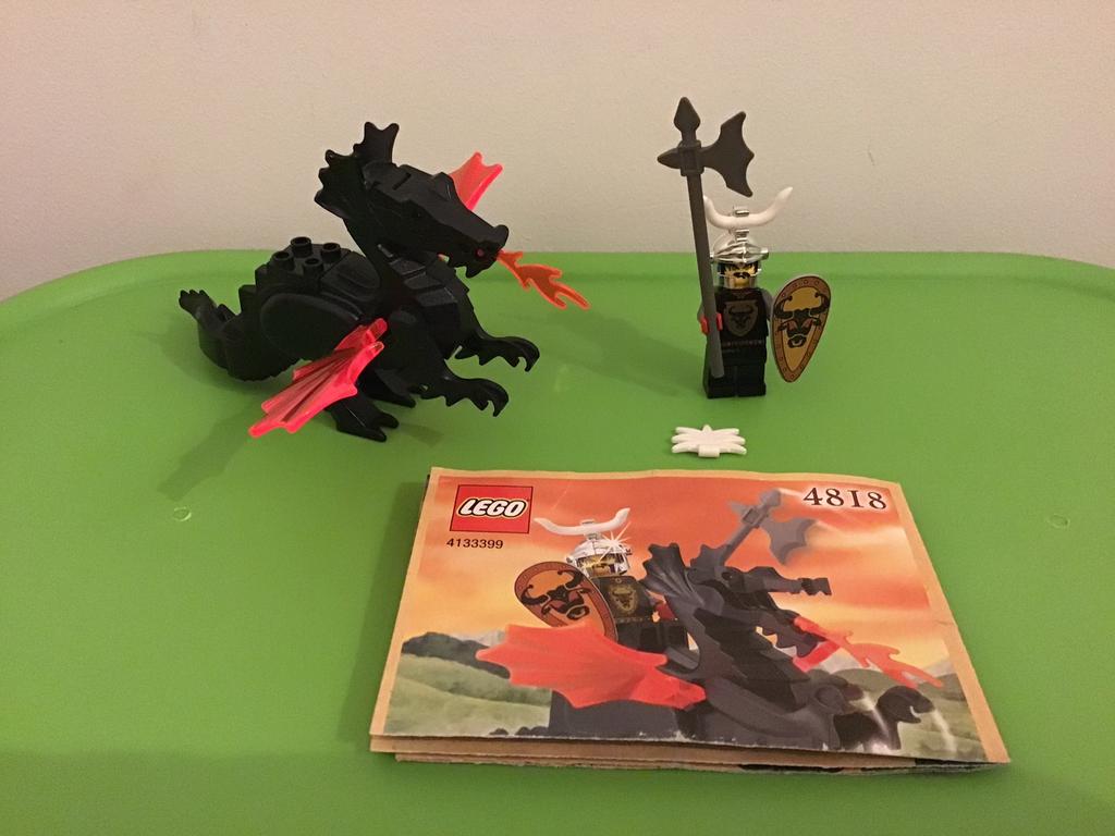 Lego Castle 4818 -  Dragon Rider, Ophalen of Verzenden, Gebruikt