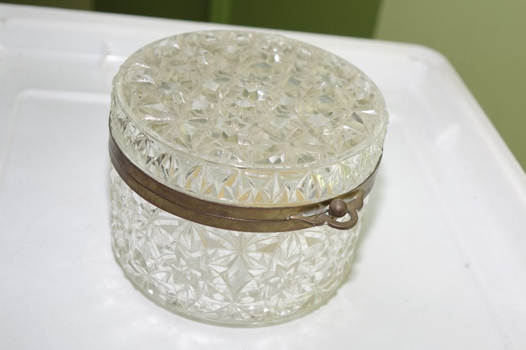 crystal antiek kristal bonbonniere 1920, Verzenden