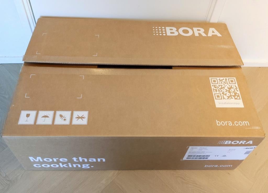 Nieuw!! Bora x pure puxu2 inductie kookplaat met afzuiging, Nieuw, Energieklasse A of zuiniger, Inbouw, Inductie