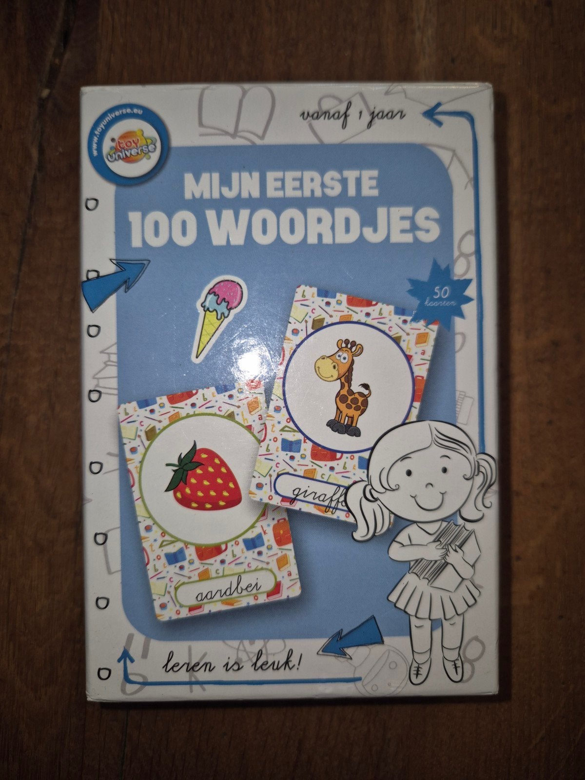 Gratis, leerspel. Mijn eerste 100 woordjes, Ophalen