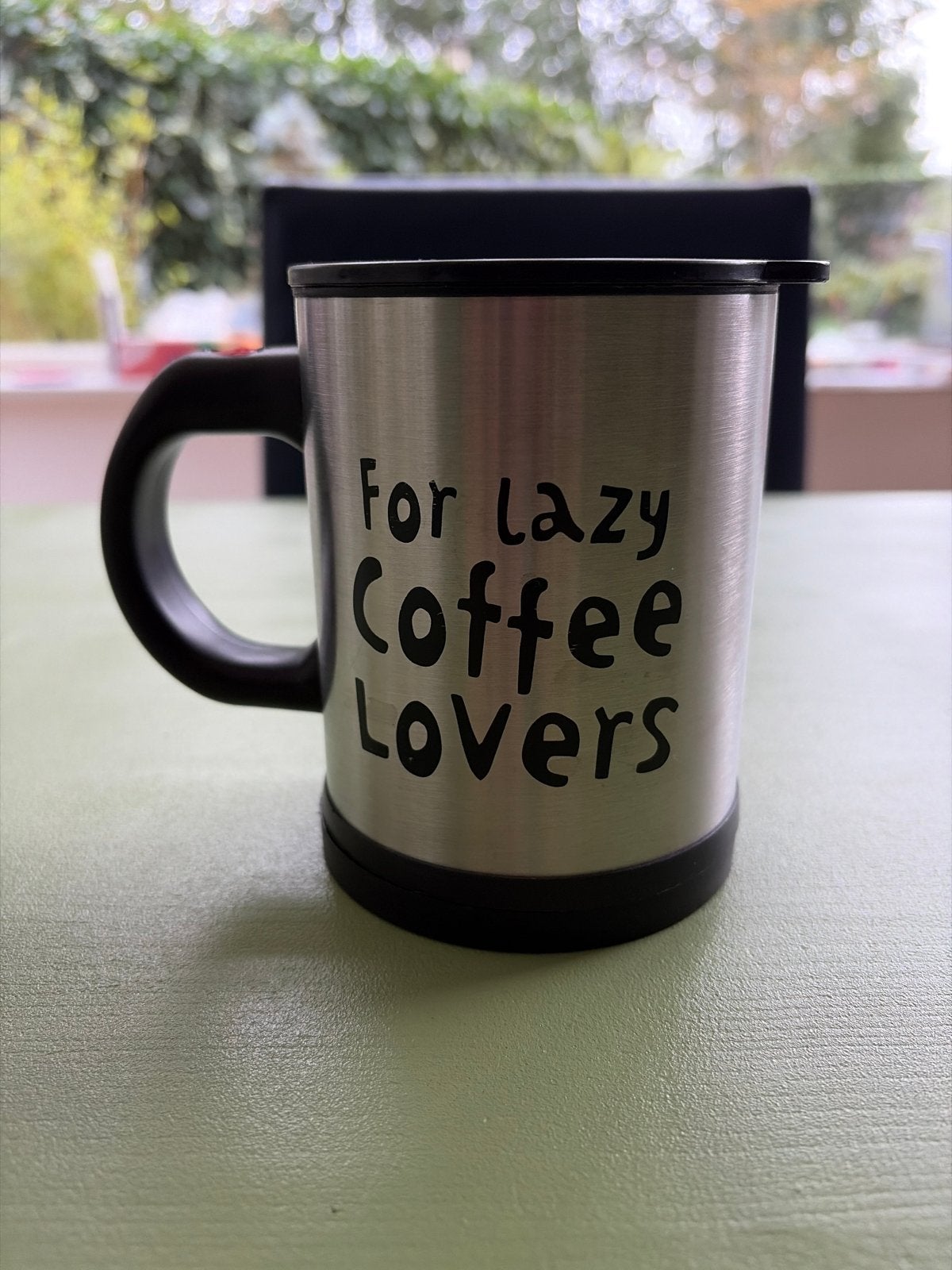 Zelfroerende Koffiebeker, Kunststof, Nieuw, Overige stijlen, Mok