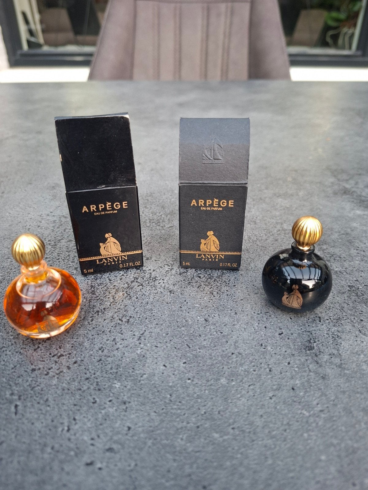 Lanvin Arpège Eau de Parfum Miniatuur Set (2x 5ml), Ophalen