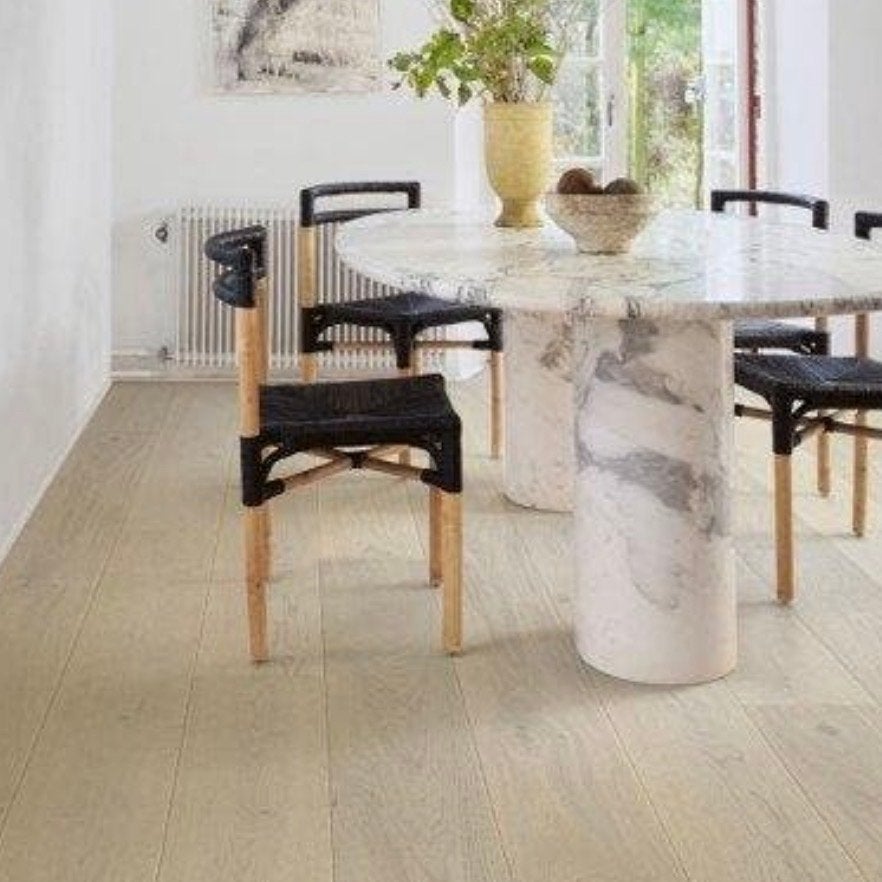 Parket licht eiken 11,6m2, Ophalen, Nieuw, Vloerdelen of -planken, 10 m² of meer