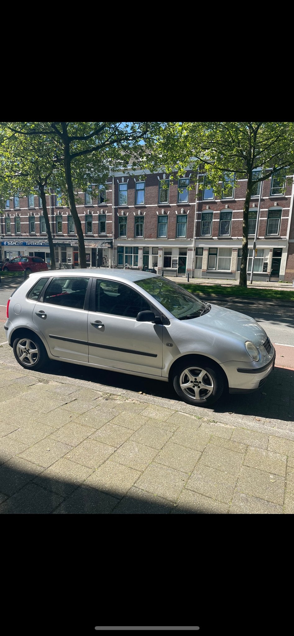 Volkswagen Polo 1.2 47KW 2002 Grijs, Auto's, 1198 cc, Origineel Nederlands, Bedrijf, Handgeschakeld