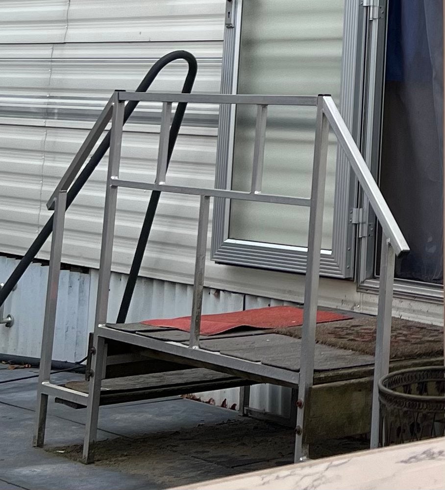 StaCaravan trap, Ophalen, Gebruikt
