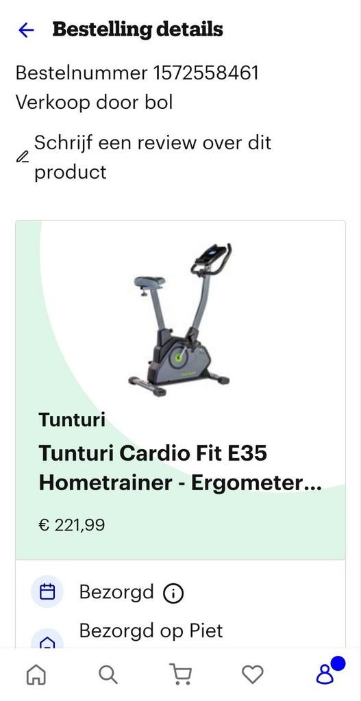 Home trainer, Sport en Fitness, Ophalen, Zo goed als nieuw, Hometrainer