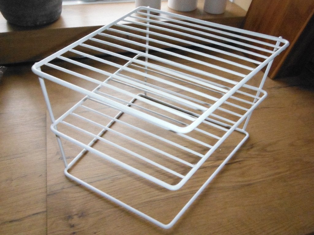 handig borden rek, Nieuw, Metaal, Wit, Bordenrek