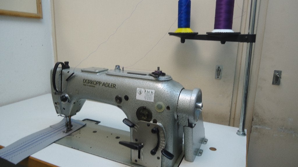 Industrie Naaimachine Durkopp Adler Zig -zag Rechtstikker