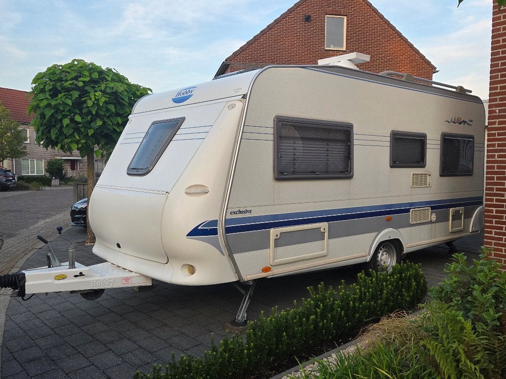 Hobby 460 Exclusive Luifel+Voortent+Mover, Overige typen, Rondzit, Hobby, Particulier