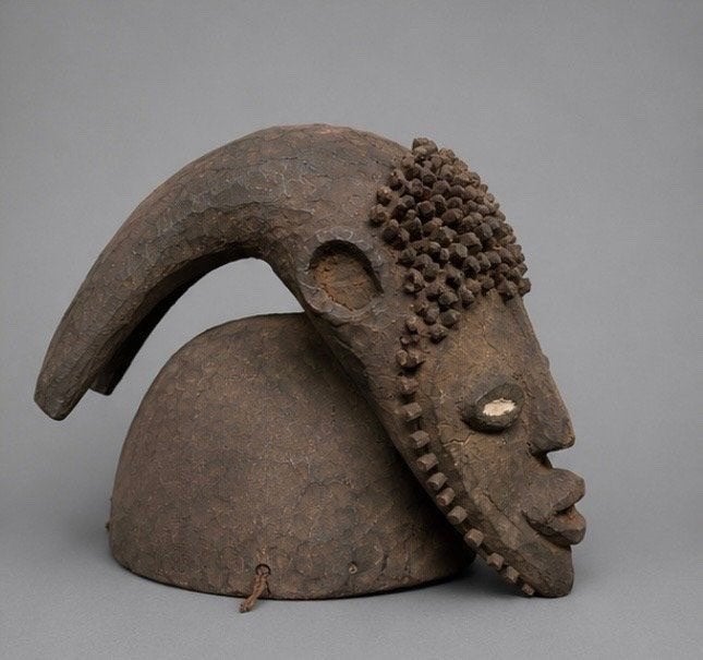 260858 - Afrikaans Mambila masker - Cameroon., Ophalen of Verzenden