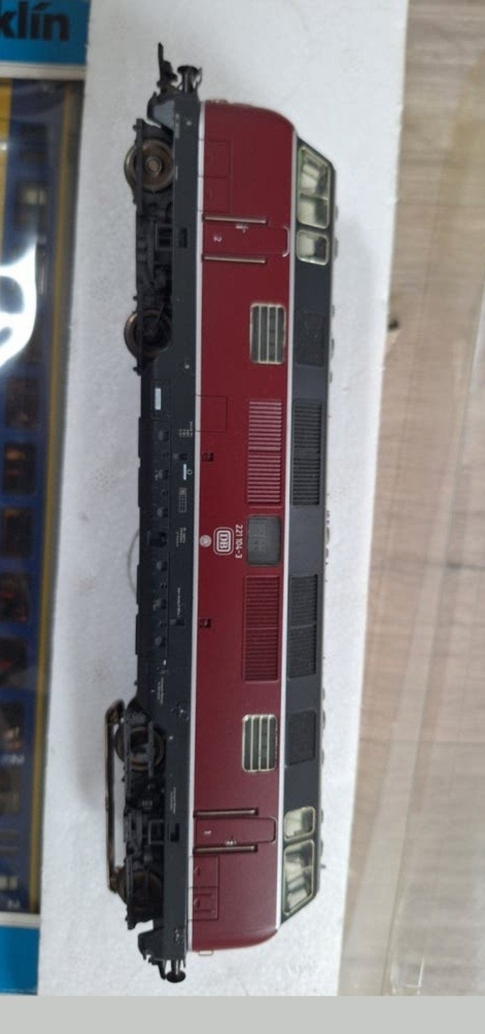 Märklin 37806, HO Digitaal mfx decoder Loc DB 221 104-3, Hobby en Vrije tijd, Modeltreinen | H0, Wisselstroom, Locomotief, Ophalen of Verzenden