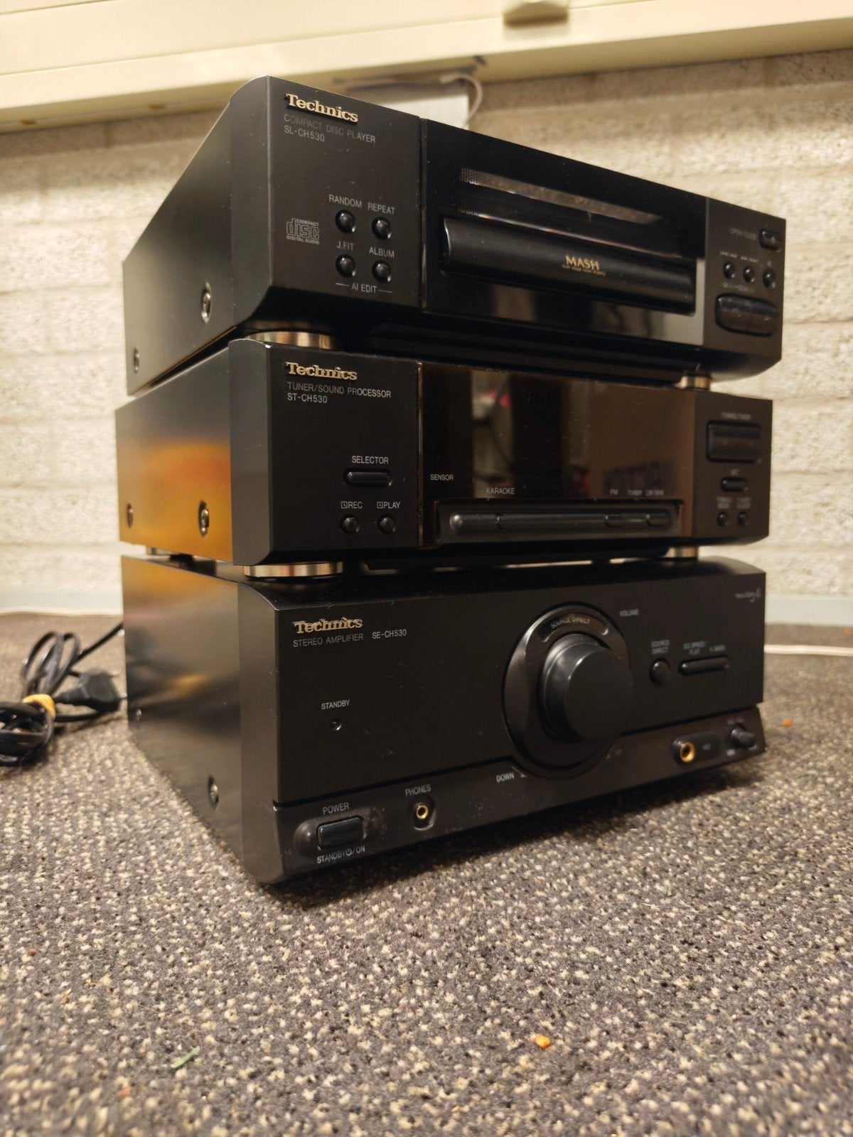 technics set, SL-CH530, ST-CH530, SE-CH530, Overige merken, Zo goed als nieuw, Tuner of Radio, Losse componenten