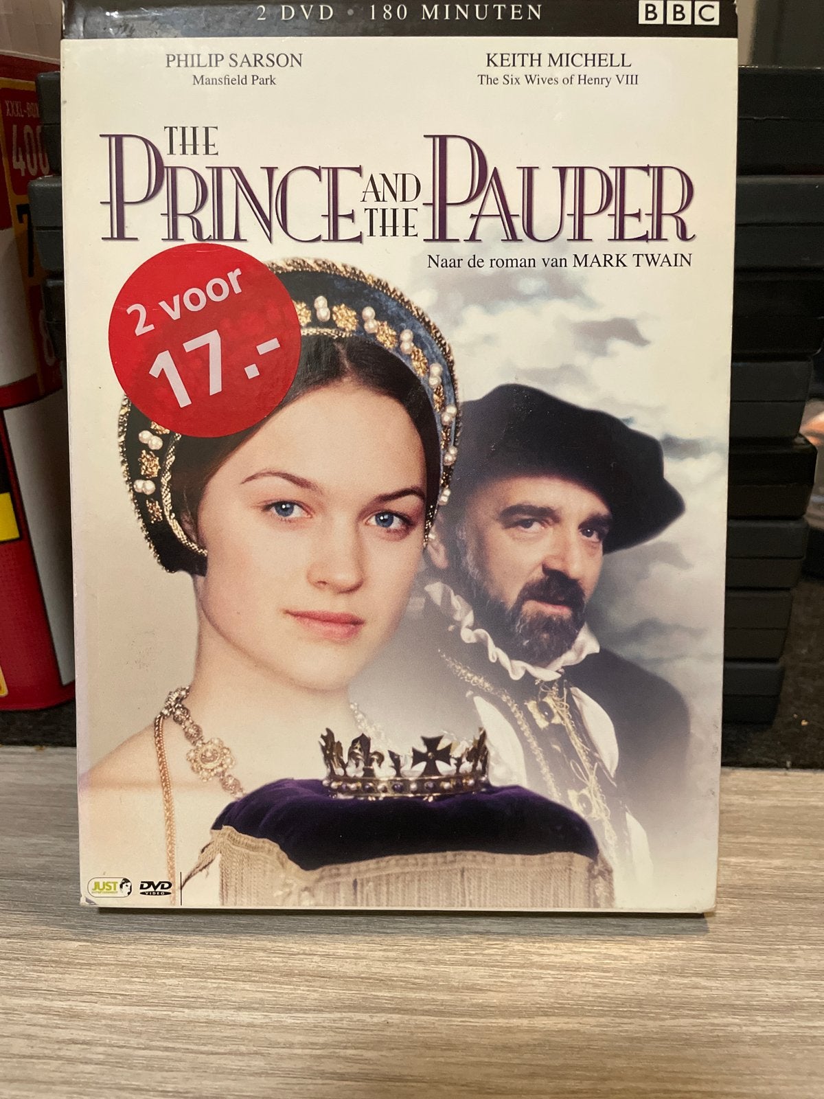 The Prince and the Pauper DVD - BBC Mark Twain, Nederlands, Ophalen of Verzenden, Inclusief doosje, Gebruikt