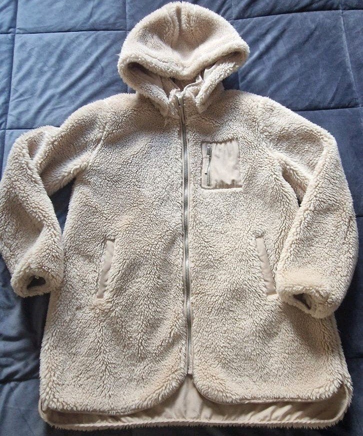 Beige teddy jas, maat 158/164, voor voor- en najaar, Verzenden, Kids Only, Meisje, Jas