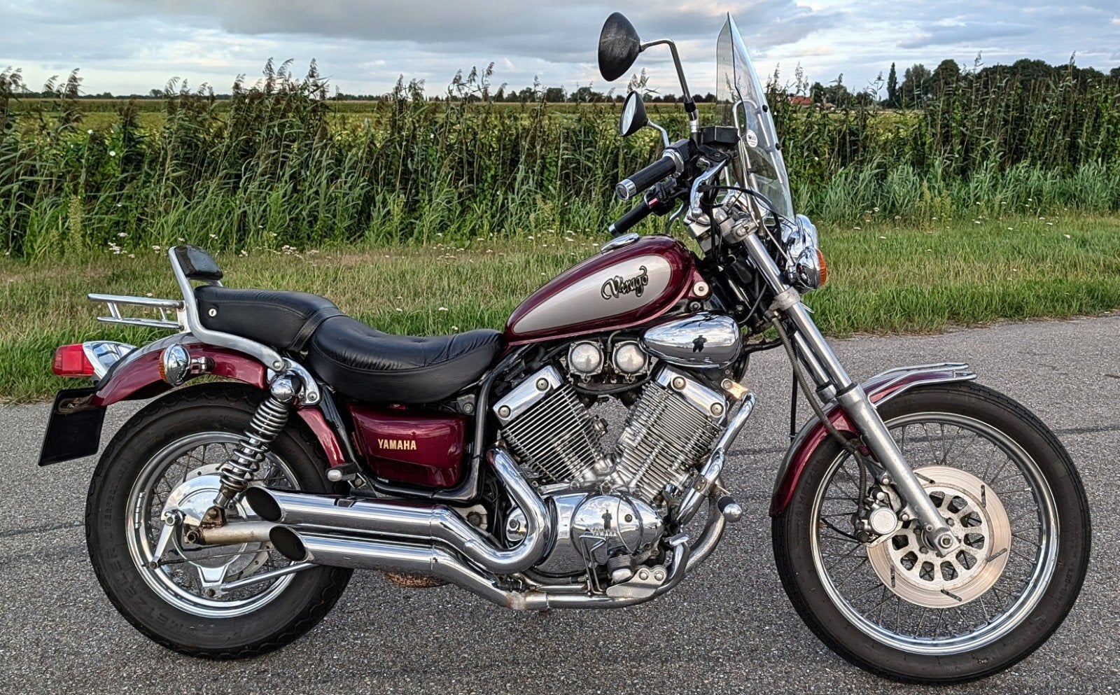 Yamaha Virago XV535 S - Orgineel - 1994 - Dealer onderhouden, Cardan-aandrijving, 2 cilinders, 535 cc, Chopper