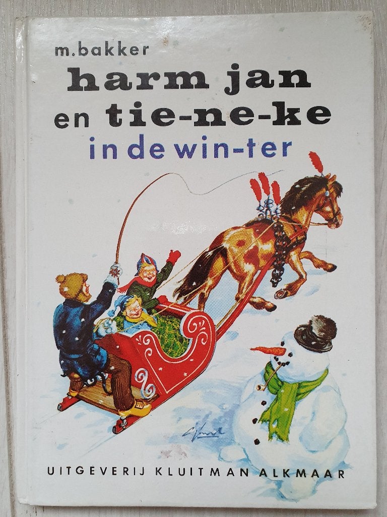 Harm Jan en Tieneke in de winter, Ophalen of Verzenden, Zo goed als nieuw, M. Bakker, Fictie algemeen