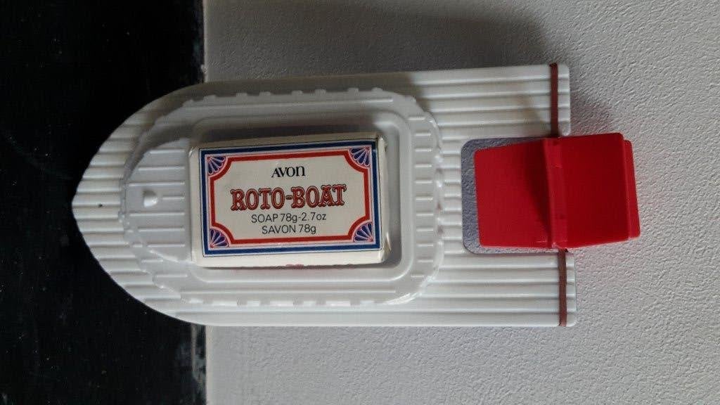 Avon Roto-Boat Floating Soap Dish – zeepbakje met zeep., Verzamelen, Ophalen of Verzenden, Huis en Inrichting
