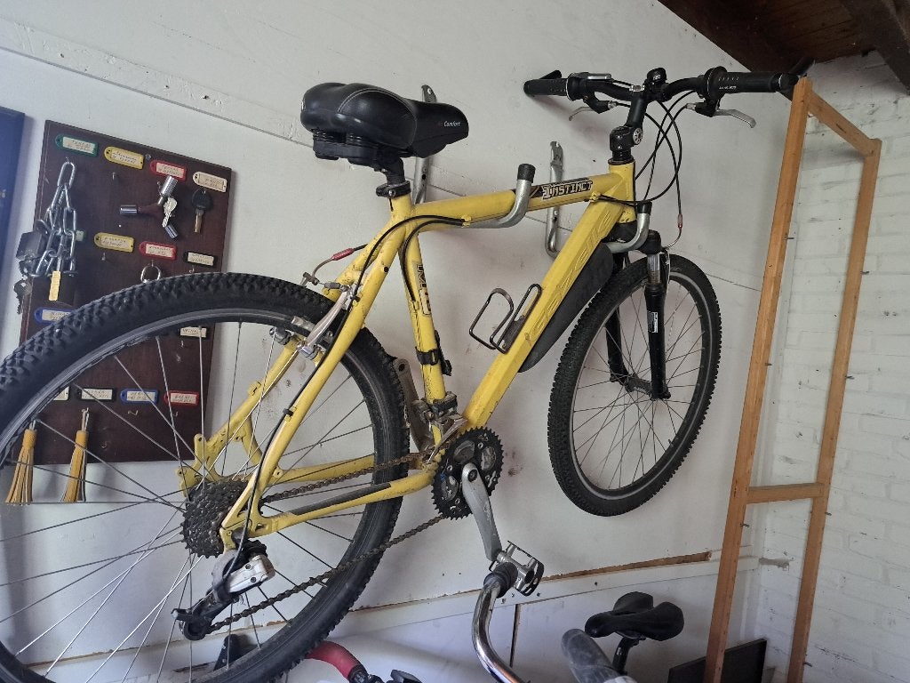 Mountainbike geel, Fietsen en Brommers, Fietsen | Mountainbikes en ATB, 49 tot 53 cm, Ophalen, Gebruikt, Overige merken