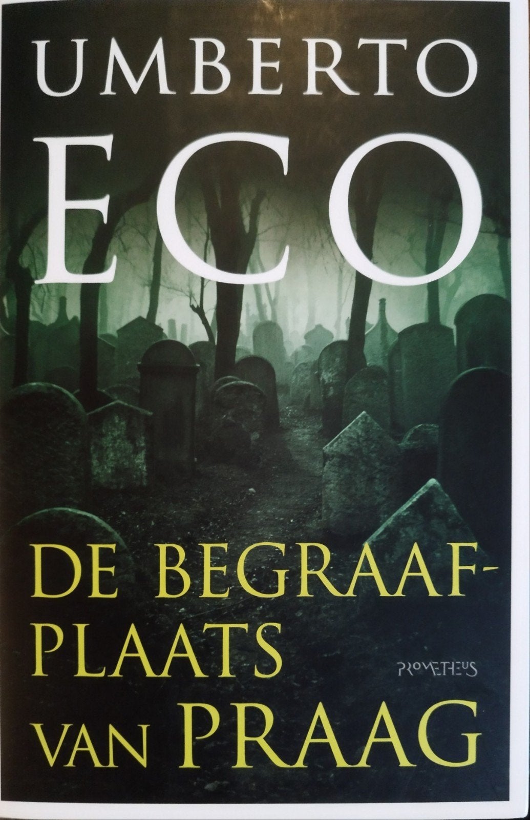 Umberto Eco - De Begraafplaats van Praag, Ophalen of Verzenden, Nieuw, Umberto Eco, Nederland