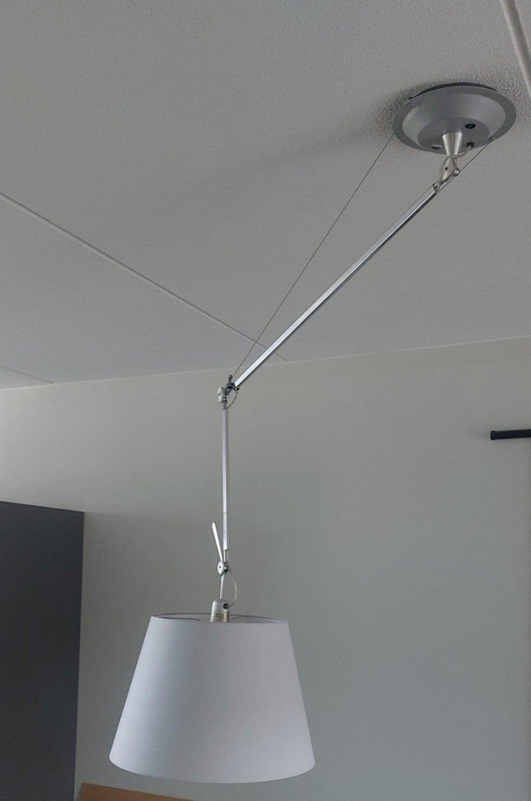 Artemide Tolomeo wandlamp/plafondlamp, Ophalen, Gebruikt, Overige fittingen, Metaal