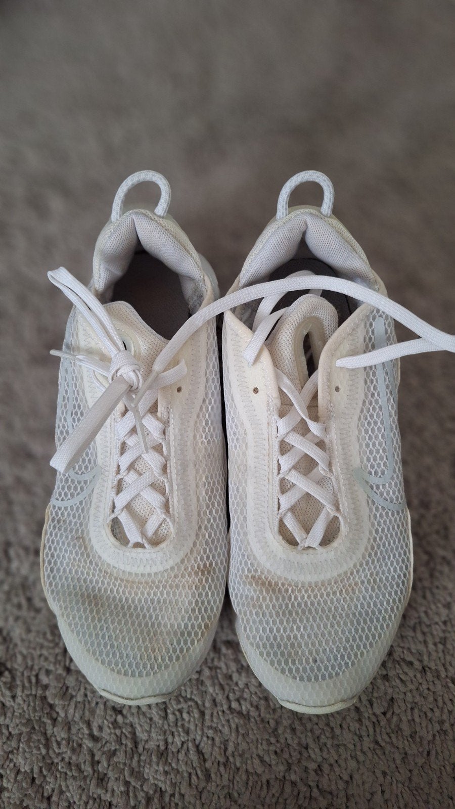 nike air max sneakers maat 37,5, Ophalen of Verzenden, Gedragen, Nike air max, Wit