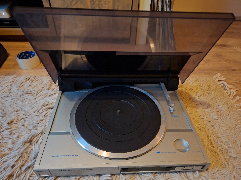 Philips FP146 Mark II platenspeler., Ophalen, Philips, Gebruikt, Automatisch