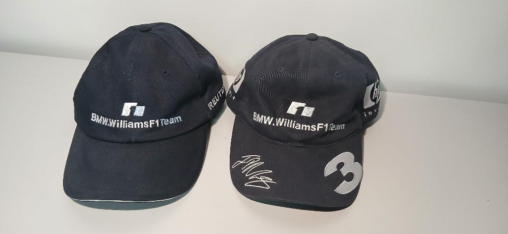 Formule 1 BMW Williams F1 Team Petjes Cap 2000 + 2003, Ophalen of Verzenden, Nieuw, Formule 1