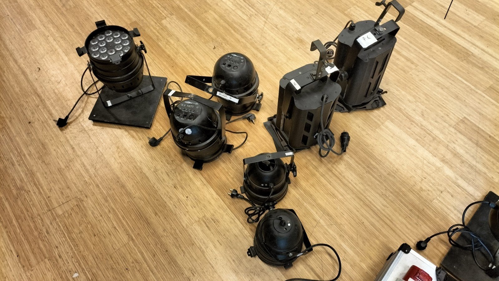 Diverse techniek en belichting voor evenementen, Ophalen, Gebruikt