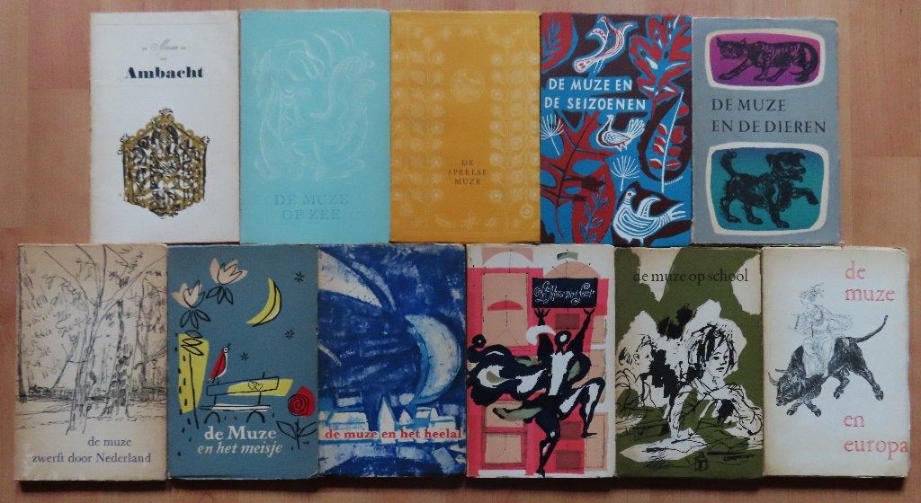 11x De Muze, uitgave Boekenweek voor jonge mensen, Ophalen of Verzenden, Gelezen