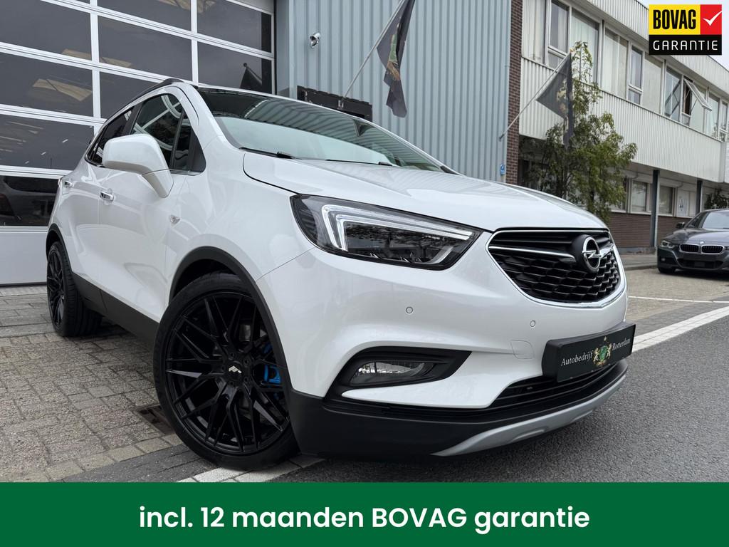 Opel Mokka X 1.4 Turbo Innovation 175PK PDC/CAM/LED/NAVI/S20, Auto's, Opel, 12 maanden, 15 km/l, Leder en Stof, Wit