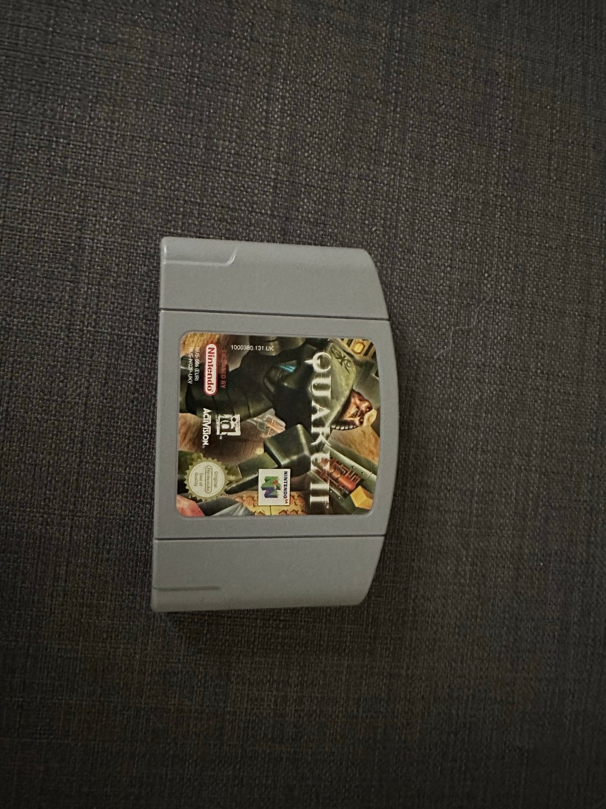 Quake II Nintendo 64 (N64) Game Cartridge, Gebruikt, Shooter, Eén computer, Ophalen of Verzenden