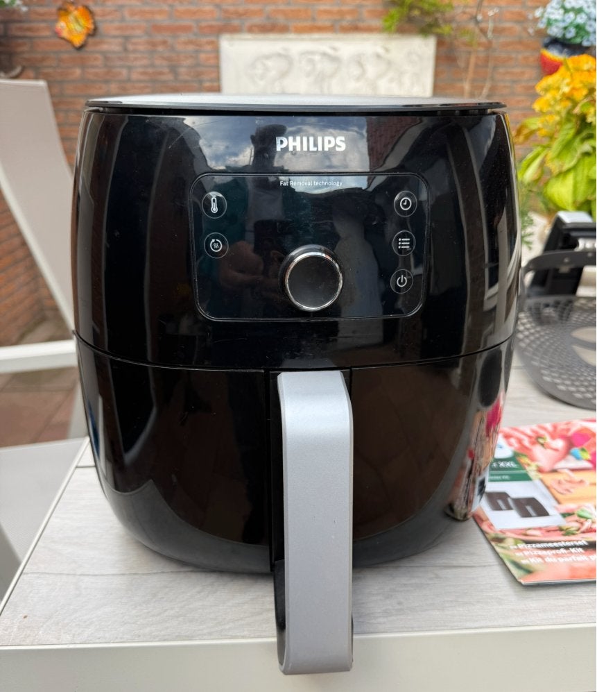 Philips Airfryer XXL Premium HD9650/90, met extra roosters !, Ophalen of Verzenden, Gebruikt, Airfryer XXL, 1000 t/m 1499 gram