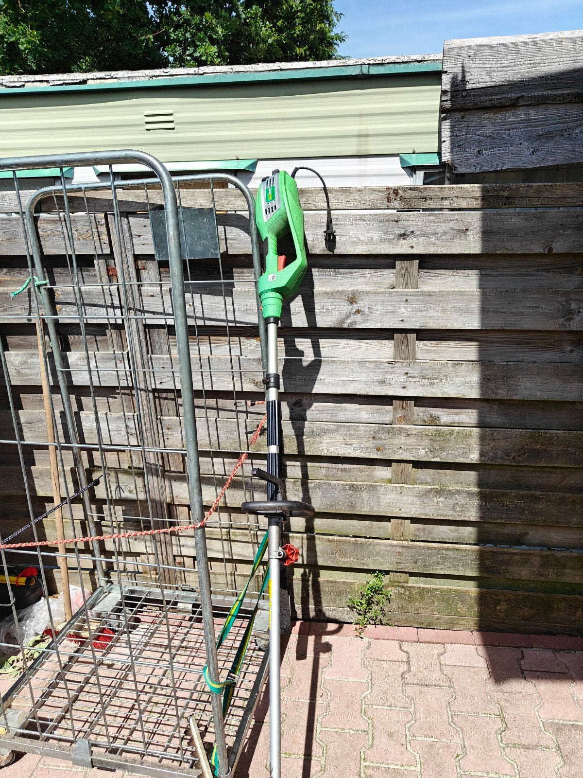 Florabest electrische heggenschaar op steel, Tuin en Terras, Ophalen of Verzenden, Gebruikt, Elektrisch