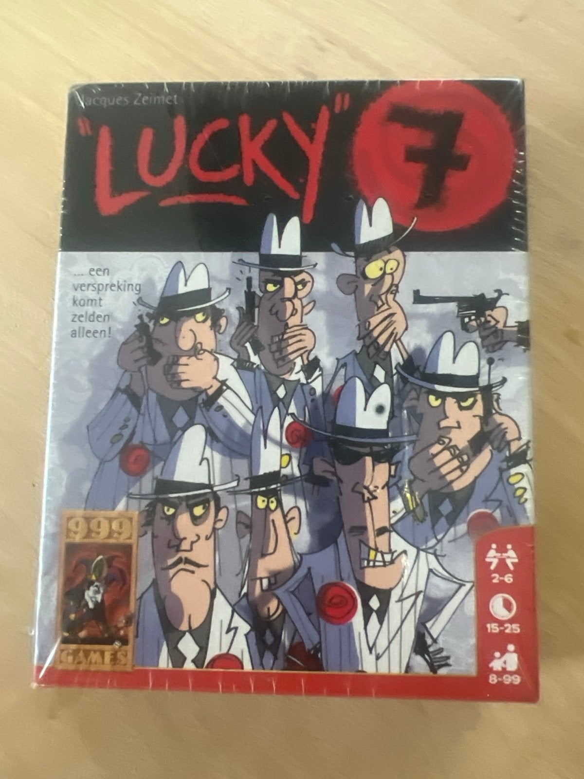 Lucky 7 Bordspel - Nieuw in Verpakking, Een of twee spelers, Ophalen of Verzenden, Nieuw