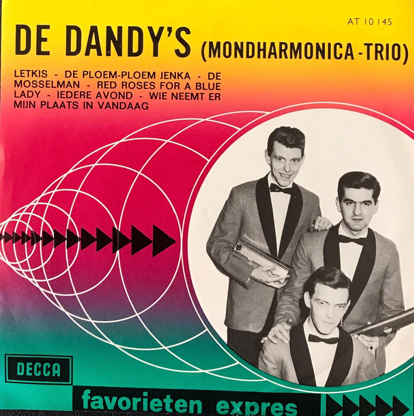De DANDY’S (mondharmonica-trio) - Jenka-potpourri (ALS NIEUW, Cd's en Dvd's, Verzenden, Zo goed als nieuw, 7 inch
