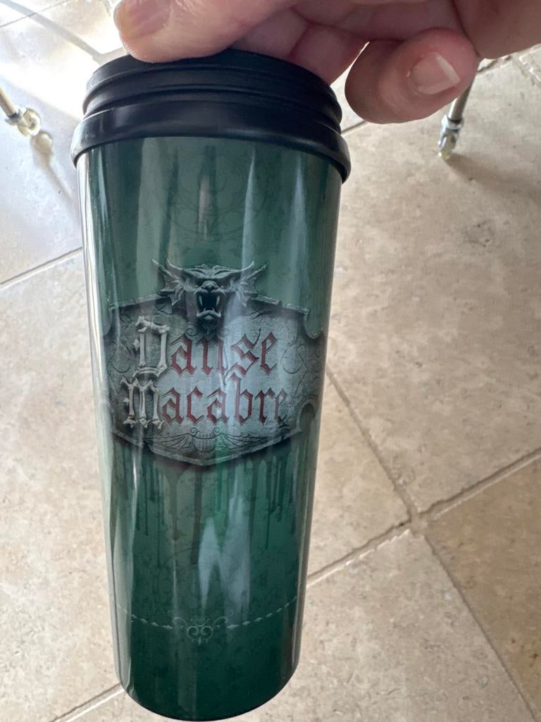 Efteling Danse Macabre drinkbekers, Ophalen of Verzenden, Gebruikt, Gebruiksvoorwerp