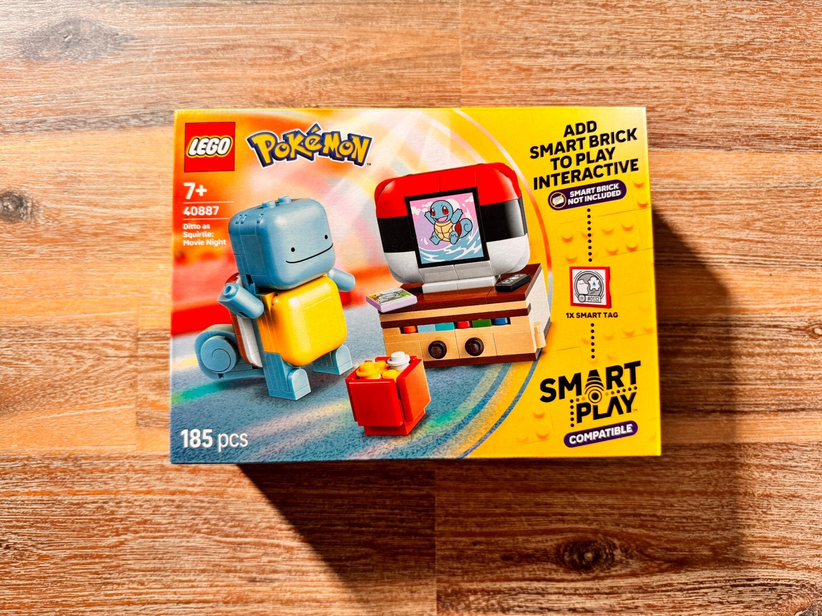 LEGO Pokémon 40887 SMART PLAY Ditto as Squirtle: Movie Night, Overige thema's, Lego, Nieuw, Ophalen of Verzenden
