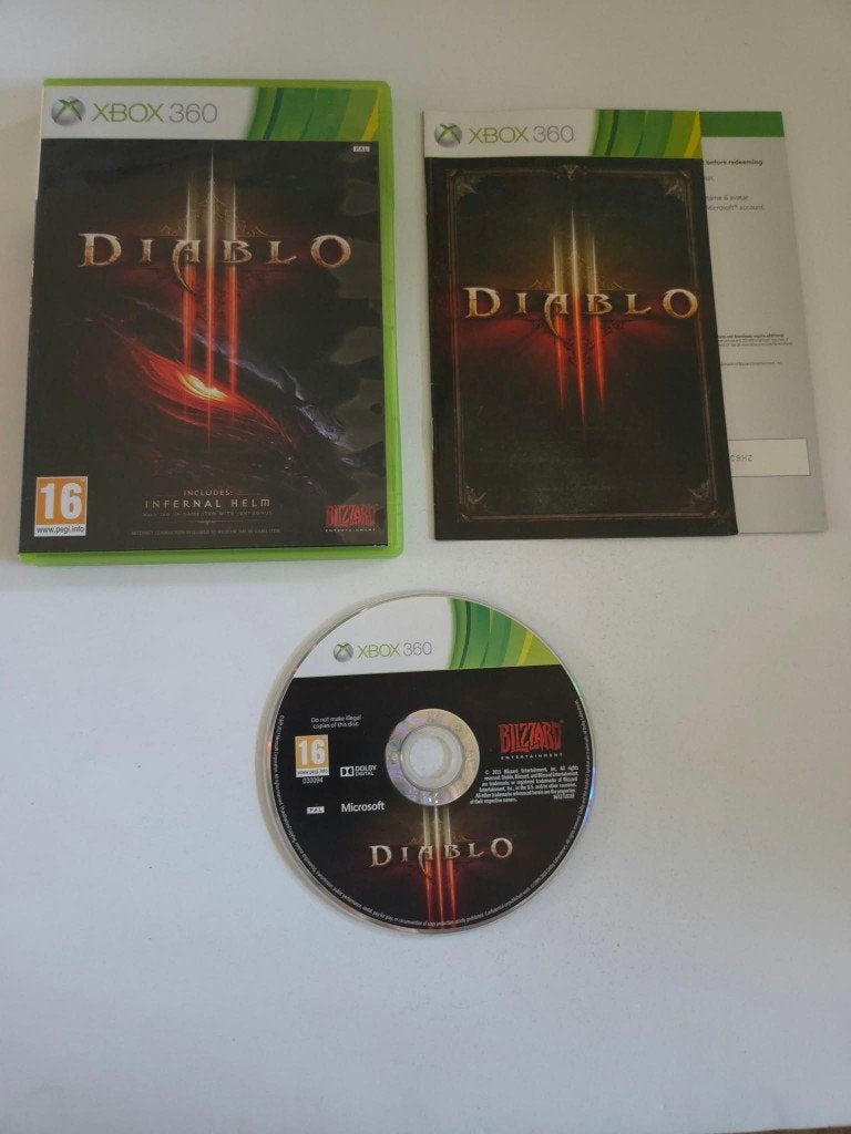 Xbox 360 - Diablo III - 11677, Spelcomputers en Games, 1 speler, Ophalen of Verzenden, Zo goed als nieuw, Role Playing Game (Rpg)
