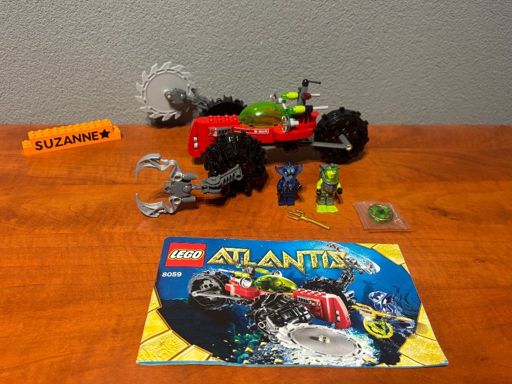 Lego 8059 - City - Atlantis - Seabed Scavenger, City, Lego, Ophalen of Verzenden, Zo goed als nieuw