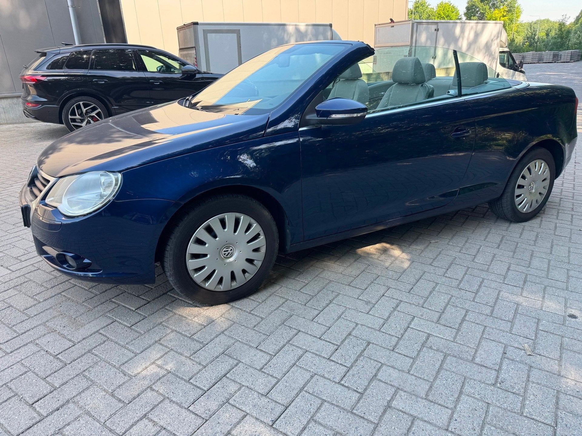 Volkswagen Eos 1.4 TSI Cabrio Airco Xenon Pano NW APK, Voorwielaandrijving, Euro 5, Gebruikt, Zwart