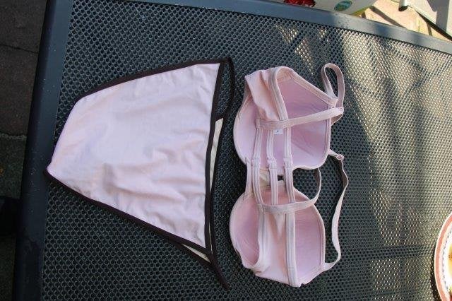 Bikini licht roze/ bruin Marlies Dekkers mt M 75D Vaste AANB, Marlies Dekkers, Ophalen of Verzenden, Zo goed als nieuw, Roze