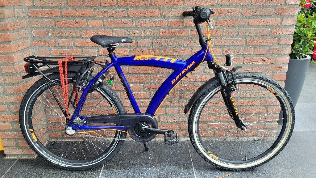 Mooie Stoere Batavus Snake 26" Jongensfiets, Terugtraprem, Batavus Snake Alpina Trial Yabber cube bulls loekie sparta, Zo goed als nieuw