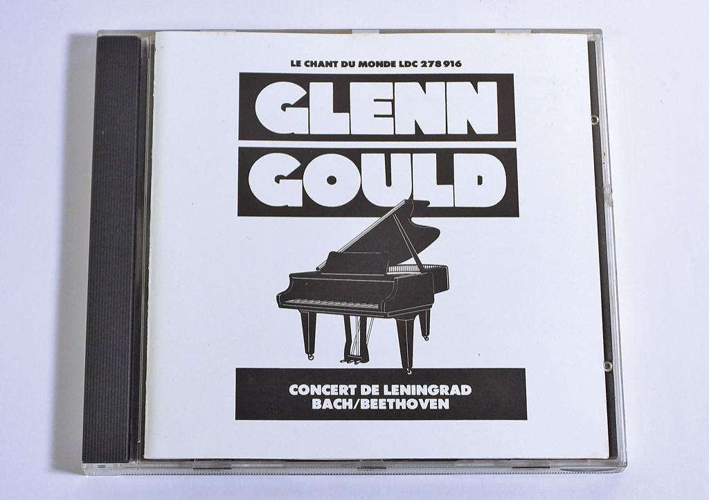 CD Glenn Gould Bach Beethoven Chant du Monde Leningrad 1957, Ophalen of Verzenden, Barok, Zo goed als nieuw, Orkest of Ballet