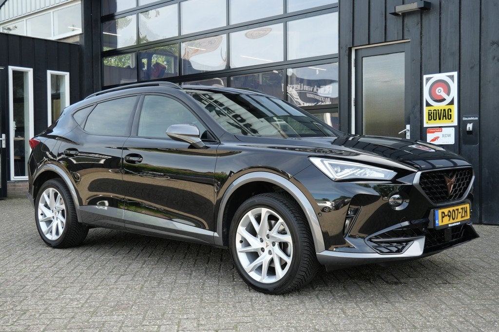 CUPRA Formentor 1.5 TSI | Cruise | Camera | Carplay | Keyles, Auto's, Cupra, 730 kg, 4 cilinders, Leder en Stof, Zwart