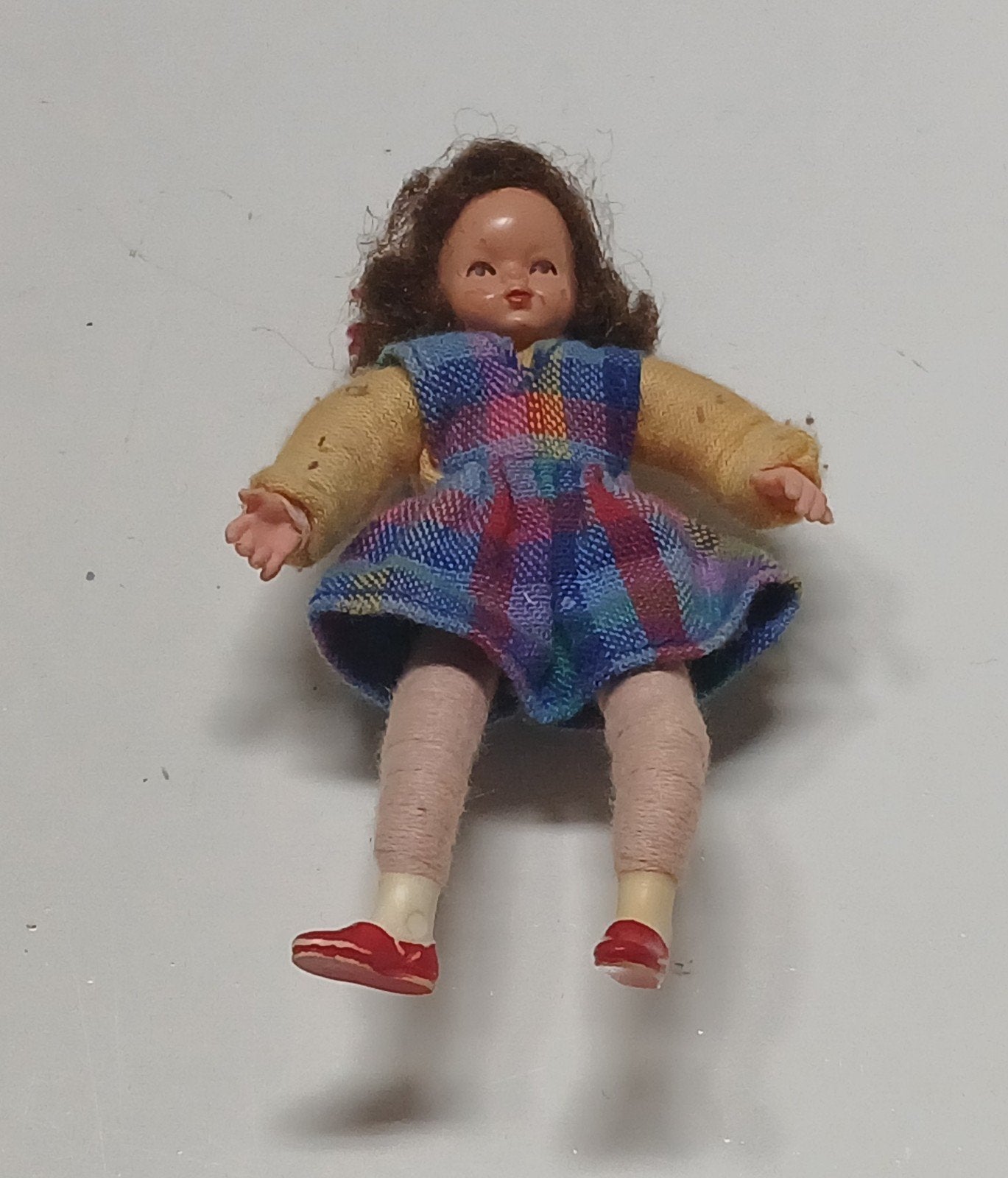 Vintage Caco popje meisje, Kijk,Kies en Koop!, Poppenhuis, Manon.1977@live.nl, Gebruikt, Ophalen of Verzenden