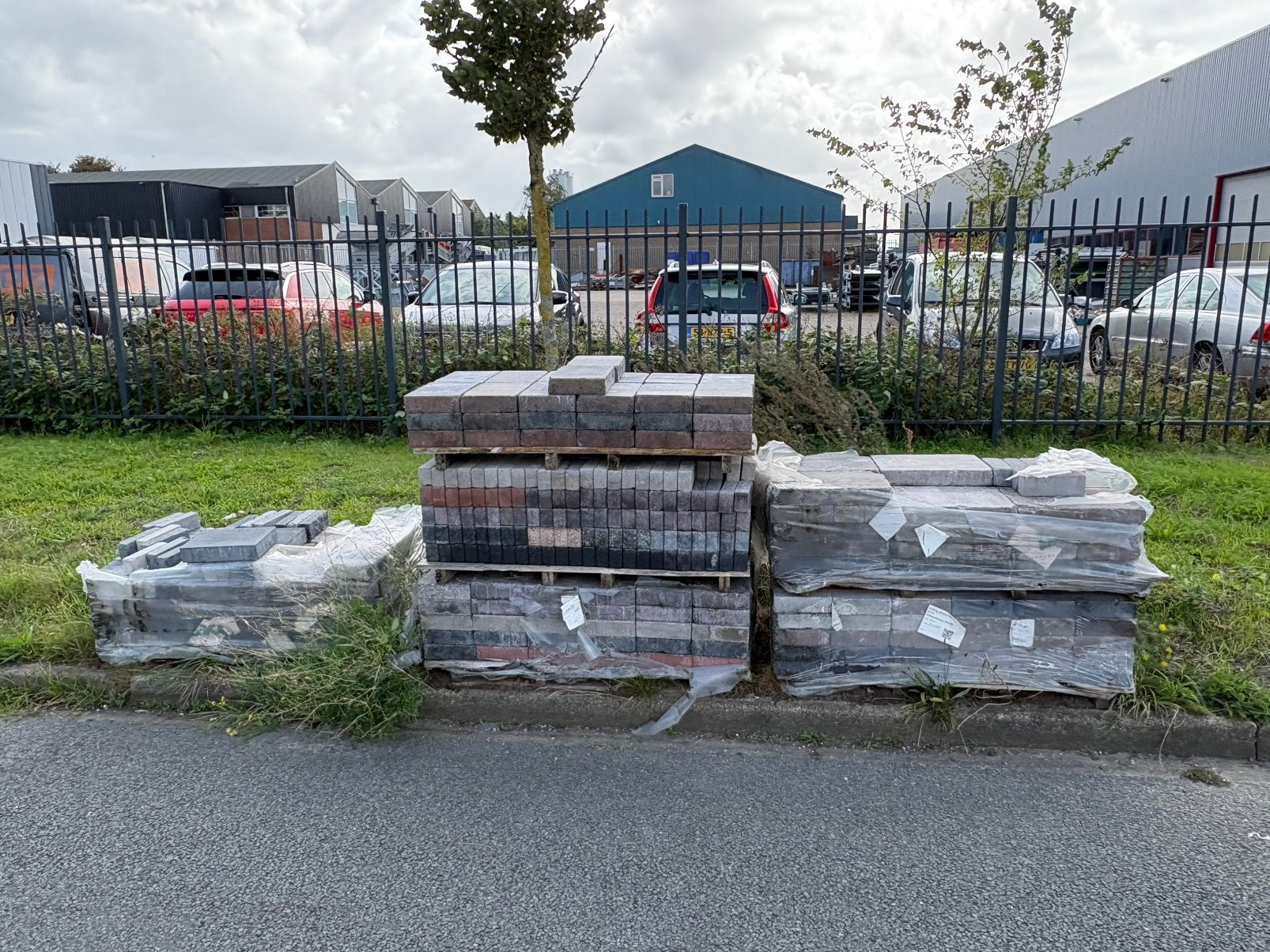 18 a 20 m2 getrommelde stenen, Tuin en Terras, Ophalen, Nieuw, Overige materialen, Overige typen