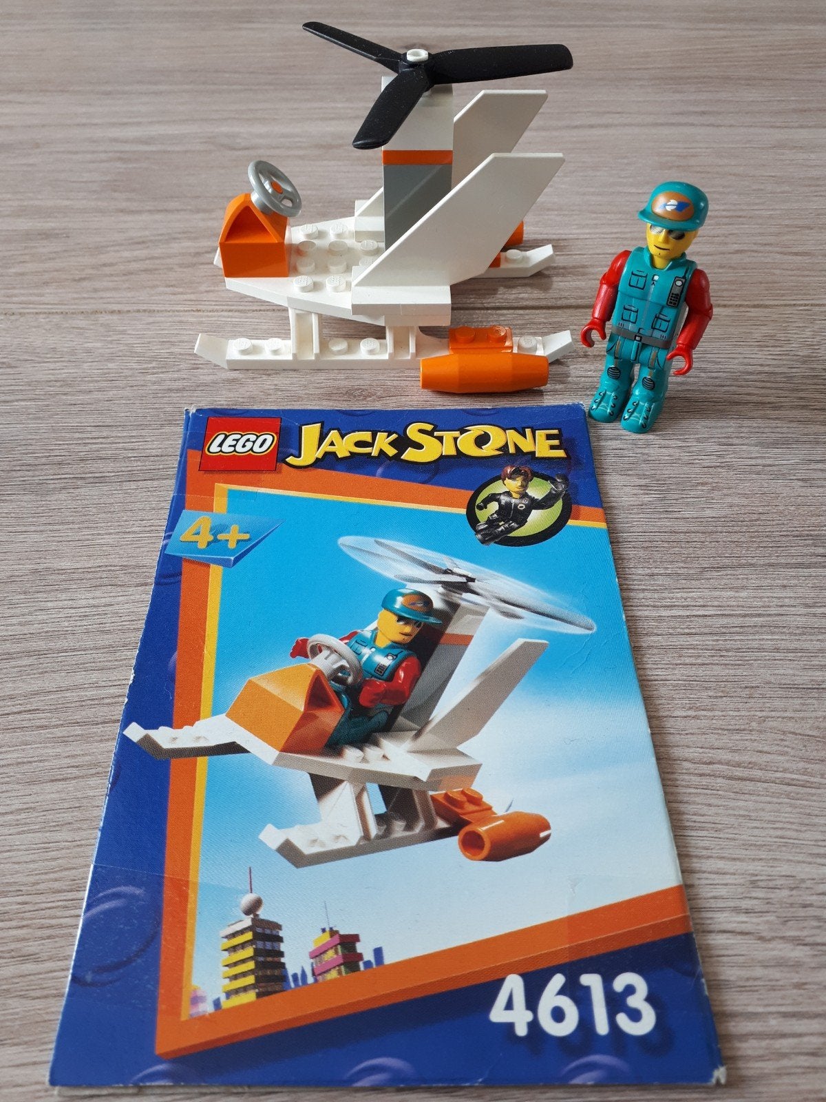 Lego Jack Stone 4613 Helicopter!
Compleet!!, Gebruikt, Overige thema's, Lego, Ophalen of Verzenden