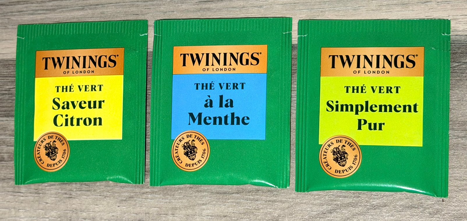 Theezakjes 3x Twinings Frankrijk vol, Verzenden, Theezakje(s), Vol